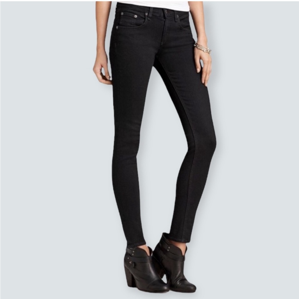 Rag & Bone Black Skinny Jeans